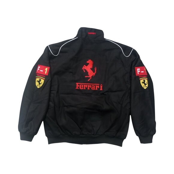 Vintage Ferrari NASCAR Style Jacket – Size L - Picture 3 of 4